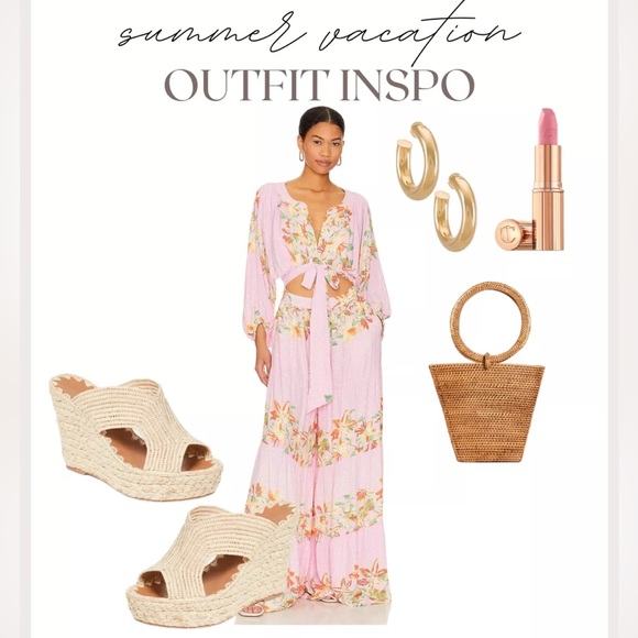 Free people x REVOLVE Paradise Jumpsuit in Sugar Magnolia combo. - Picture 14 of 16